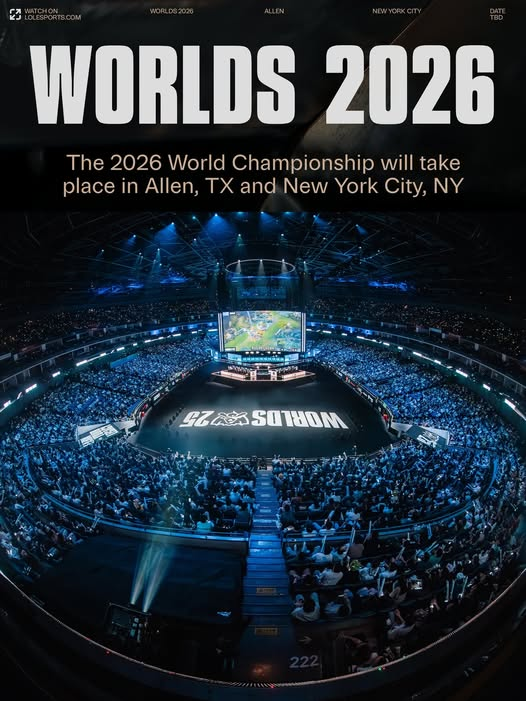 Sân khấu tổ chức CKTG 2026 tại Allen, Texas và New York, Mỹ