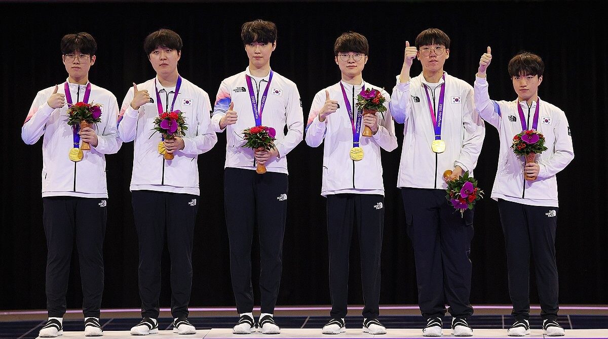 Đội hình các đội tuyển LMHT tham dự ASIAD 2026 2 Đội hình chính thức của đội tuyển Liên Minh Huyền Thoại Hàn Quốc tham dự ASIAD 2026